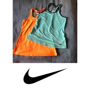 Nike Dri-fit Razor back tanks